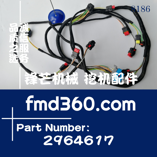 陕西省 卡特E320D挖掘机C6.4发动机线束296-4617、2