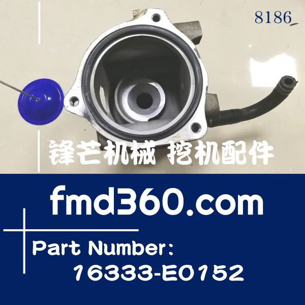 上海市挖掘机配件J08E发动机节温器下座16333-E01
